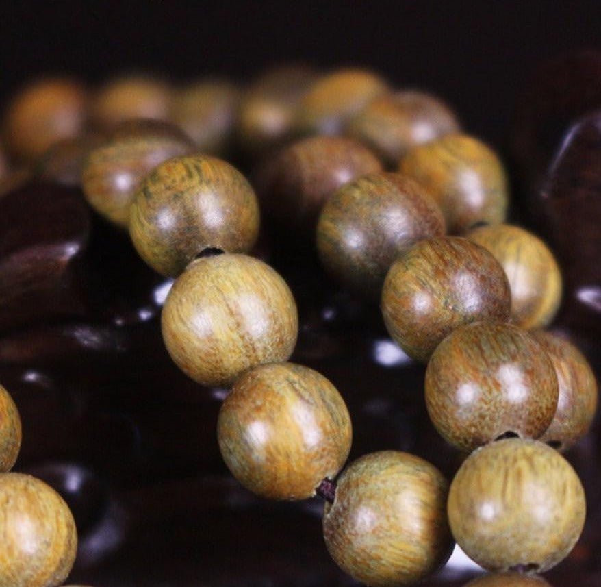 108 Sandalwood Prayer Mala Bracelet Bracelets