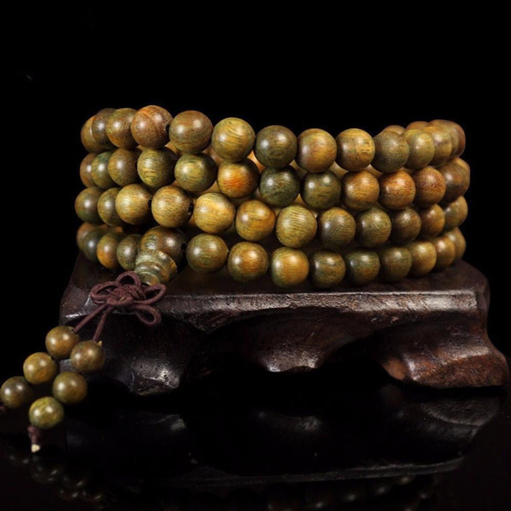 108 Sandalwood Prayer Mala Bracelet Bracelets