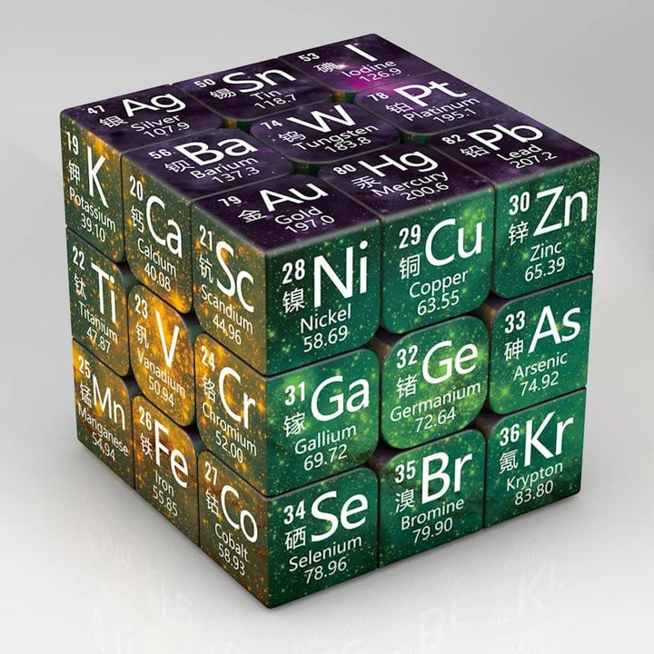 3x3x3 Logical Science Puzzle Cube