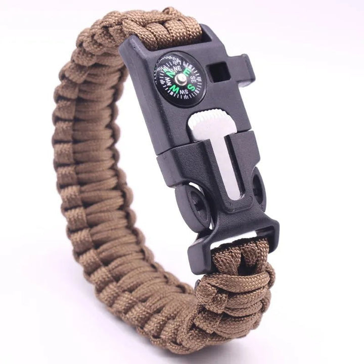 5-in-1 Tactical Paracord Bracelet C5-No Flint