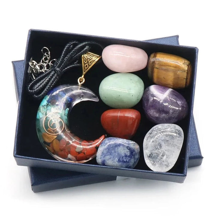 Celestial Healing 7 Chakra Alignment Set Moon