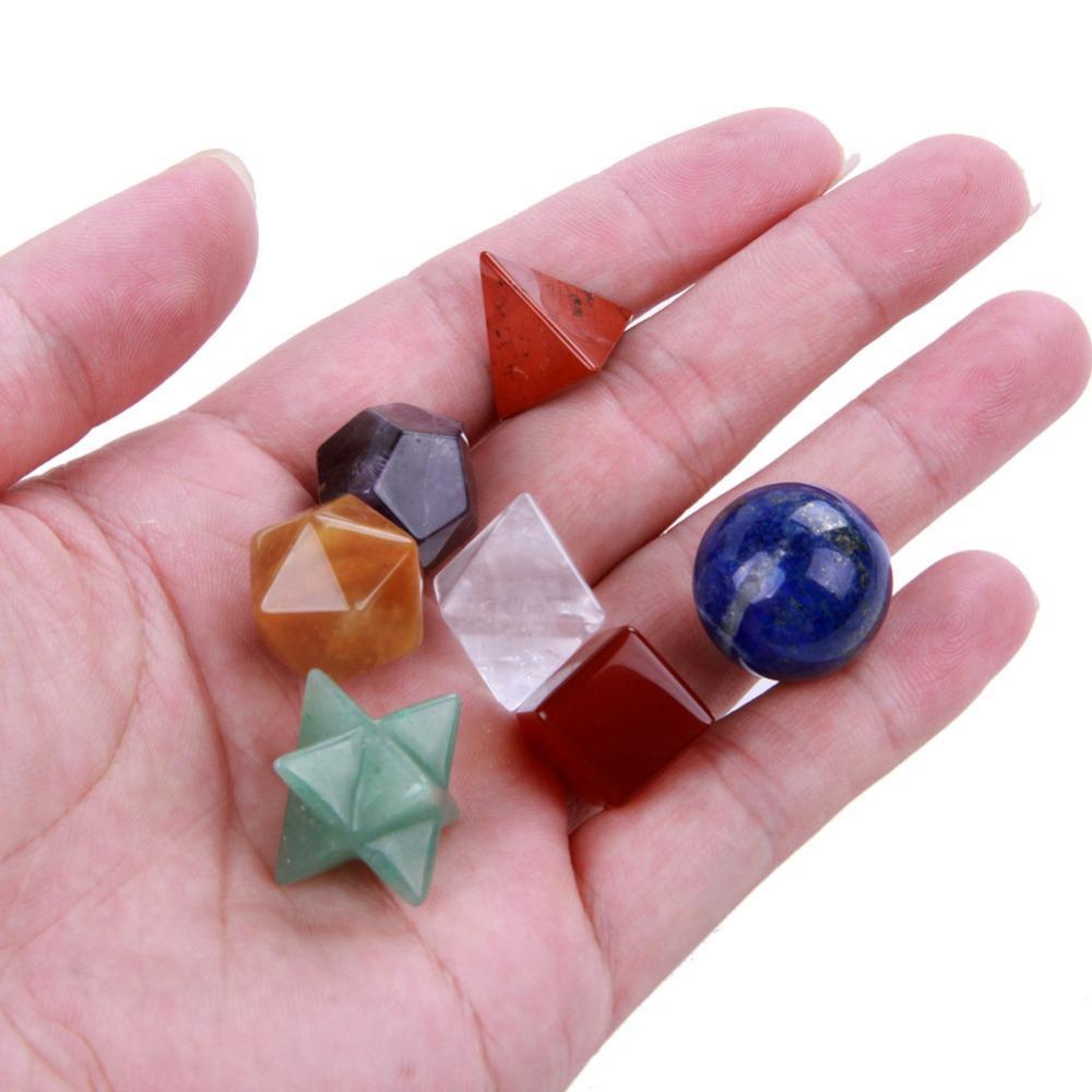 Chakra Healers Sacred Geometry Crystal Kit Decor