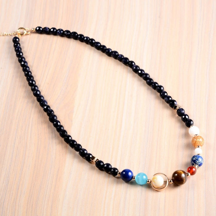 Cosmic Healer Gemstone Necklace Necklaces