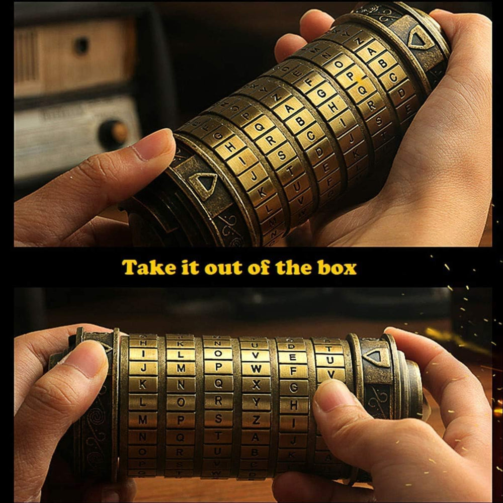 Da Vinci Code Mini Cryptex Lock Puzzle