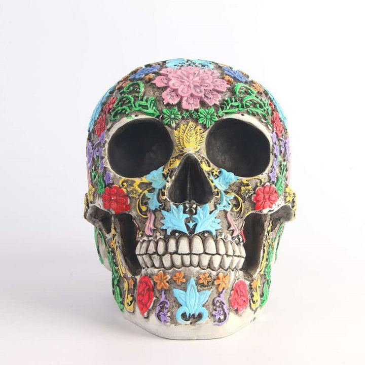 Dia de Los Muertos Skull Statue Decor