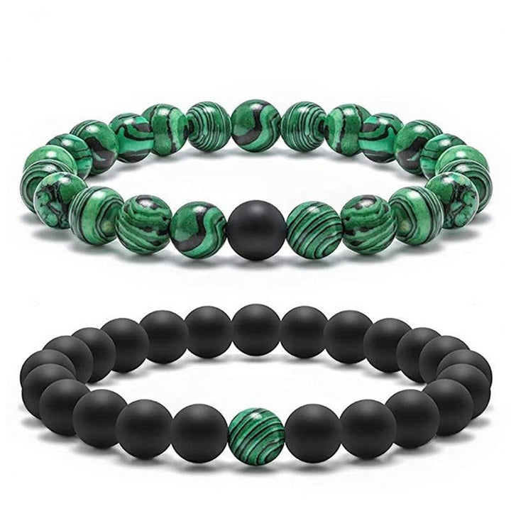 Universe Of Opportunity Malachite Bracelet Set