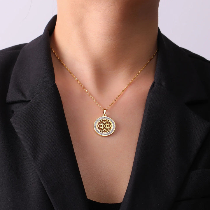 Sacred Geometry Amulet Necklace