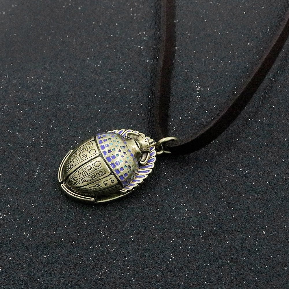 The Scarab: Moon Knight Compass Necklace Necklaces