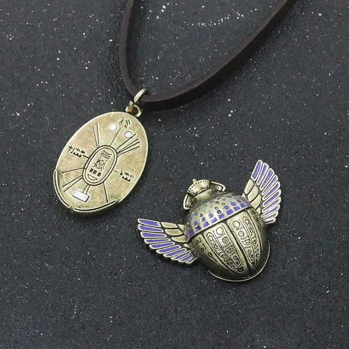 The Scarab: Moon Knight Compass Necklace Necklaces