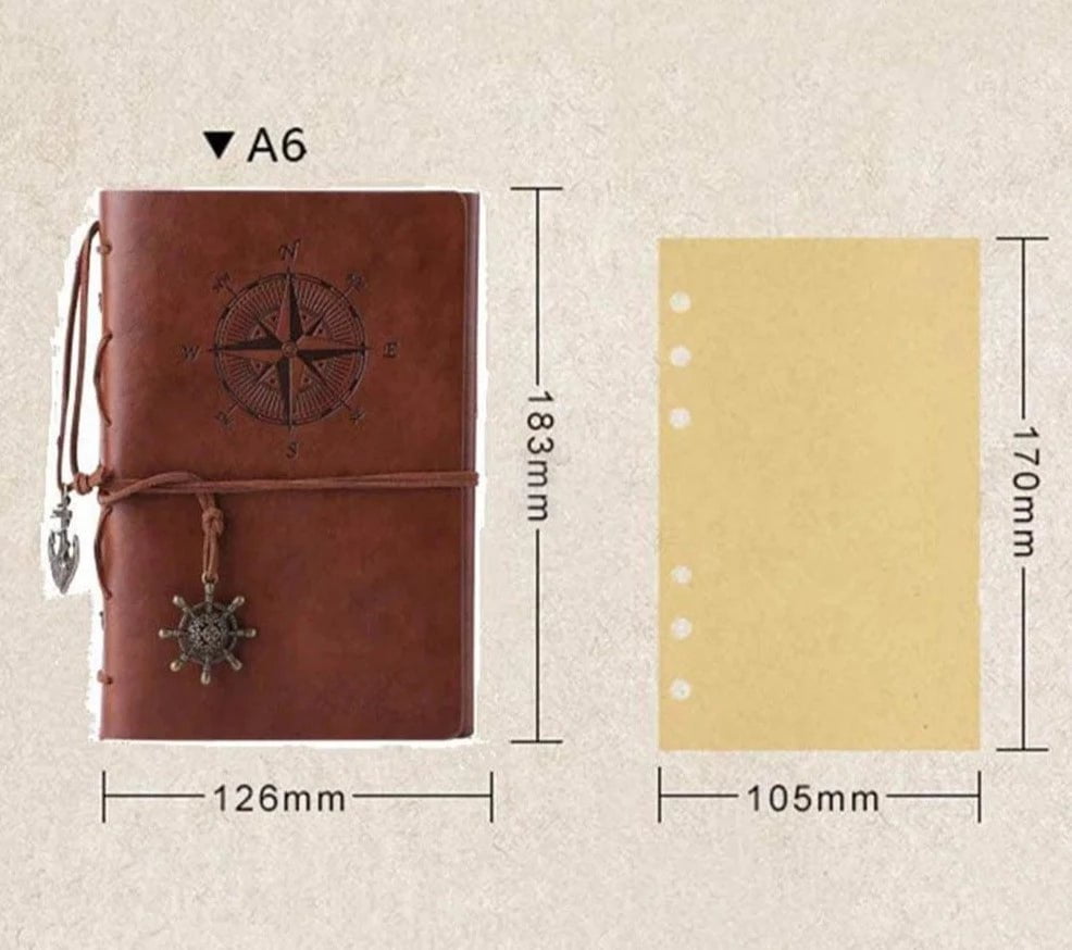 Travelers Leather Journal Accessories