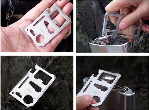 11-in-1 Multi Function Tool Card Tools