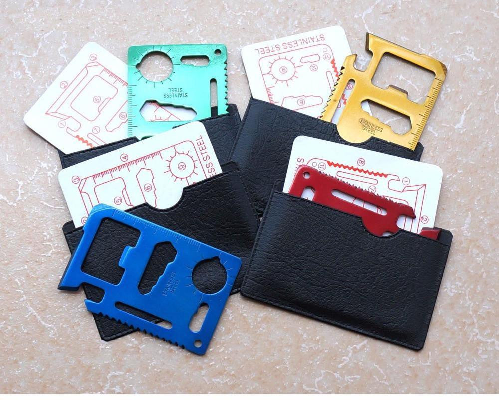 11-in-1 Multi Function Tool Card Tools