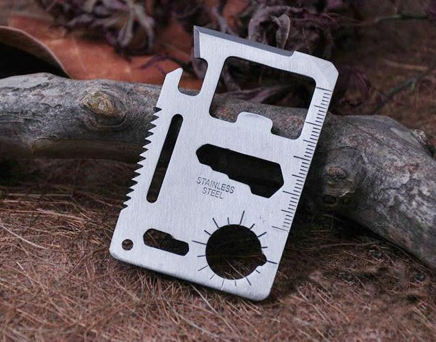 11-in-1 Multi Function Tool Card Tools