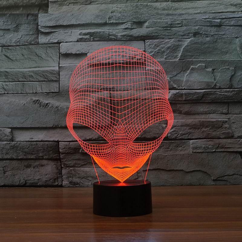 3D LED Alien Matrix Table Lamp LED Lamp