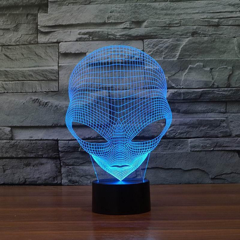 3D LED Alien Matrix Table Lamp LED Lamp