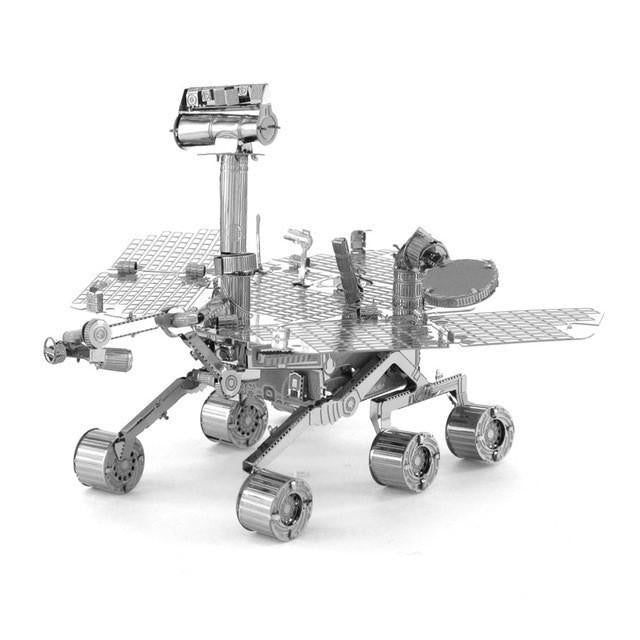 3D Metallic Spacecraft Nano Scale Models Mars Rover Toys