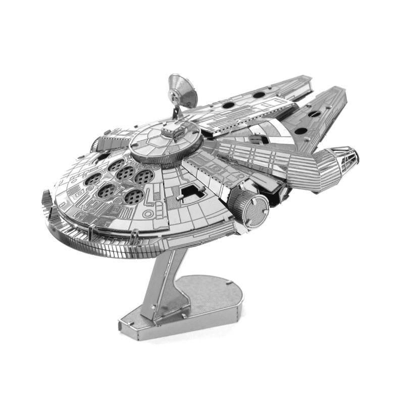 3D Metallic Spacecraft Nano Scale Models Toys