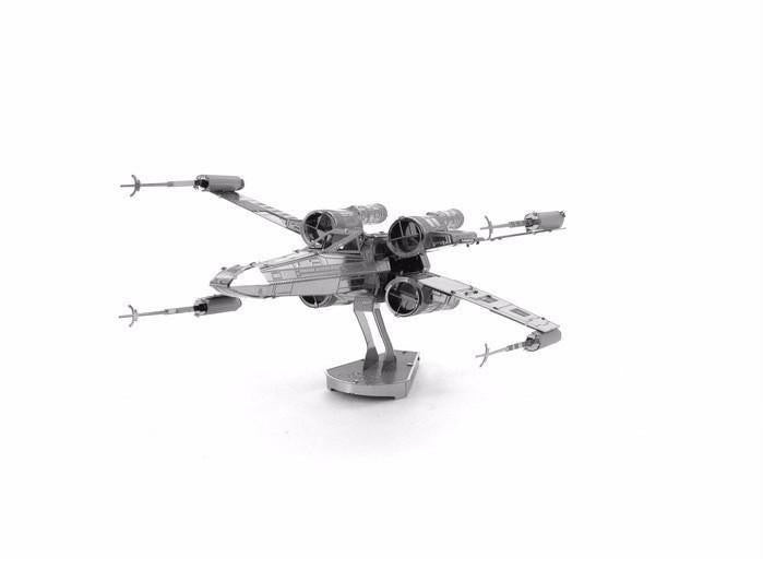 3D Metallic Spacecraft Nano Scale Models Toys