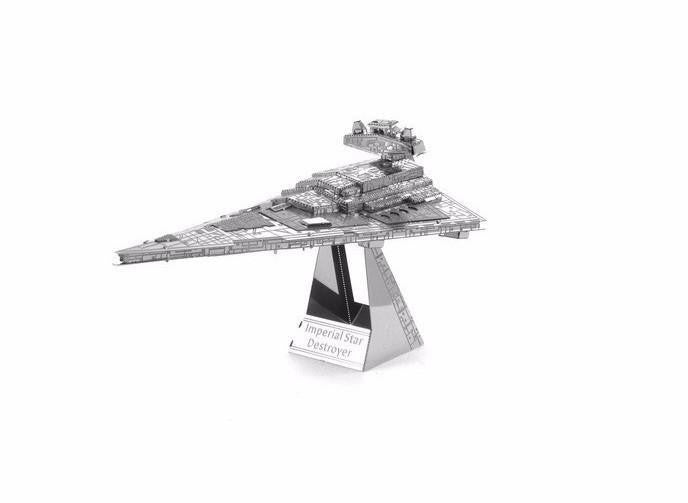 3D Metallic Spacecraft Nano Scale Models Toys