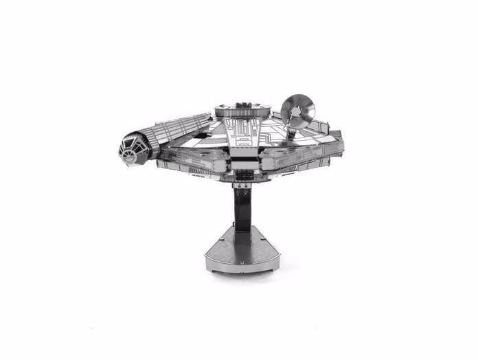 3D Metallic Spacecraft Nano Scale Models Toys