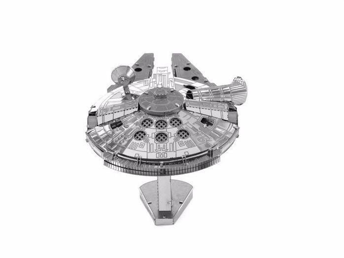 3D Metallic Spacecraft Nano Scale Models Toys