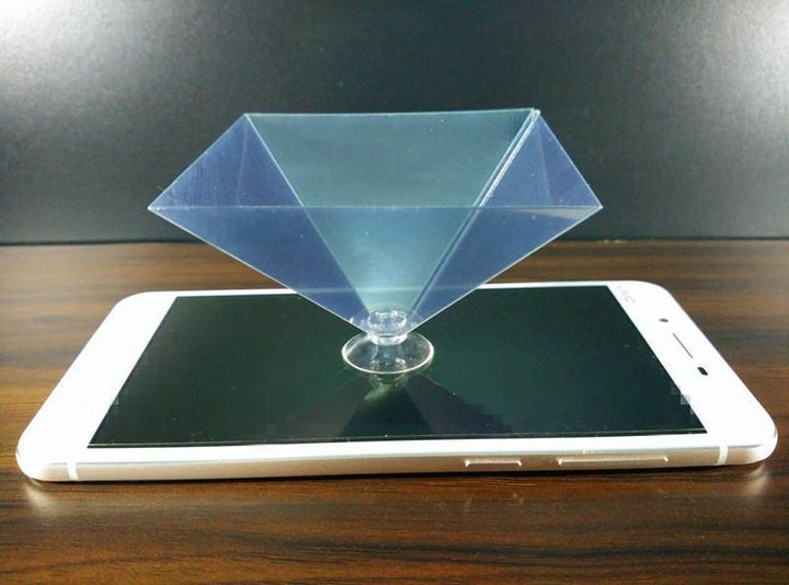 3D Pyramid Hologram Projector Toys