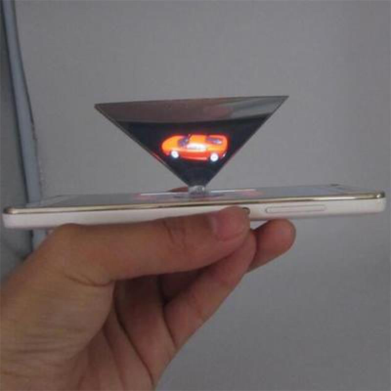 3D Pyramid Hologram Projector Toys