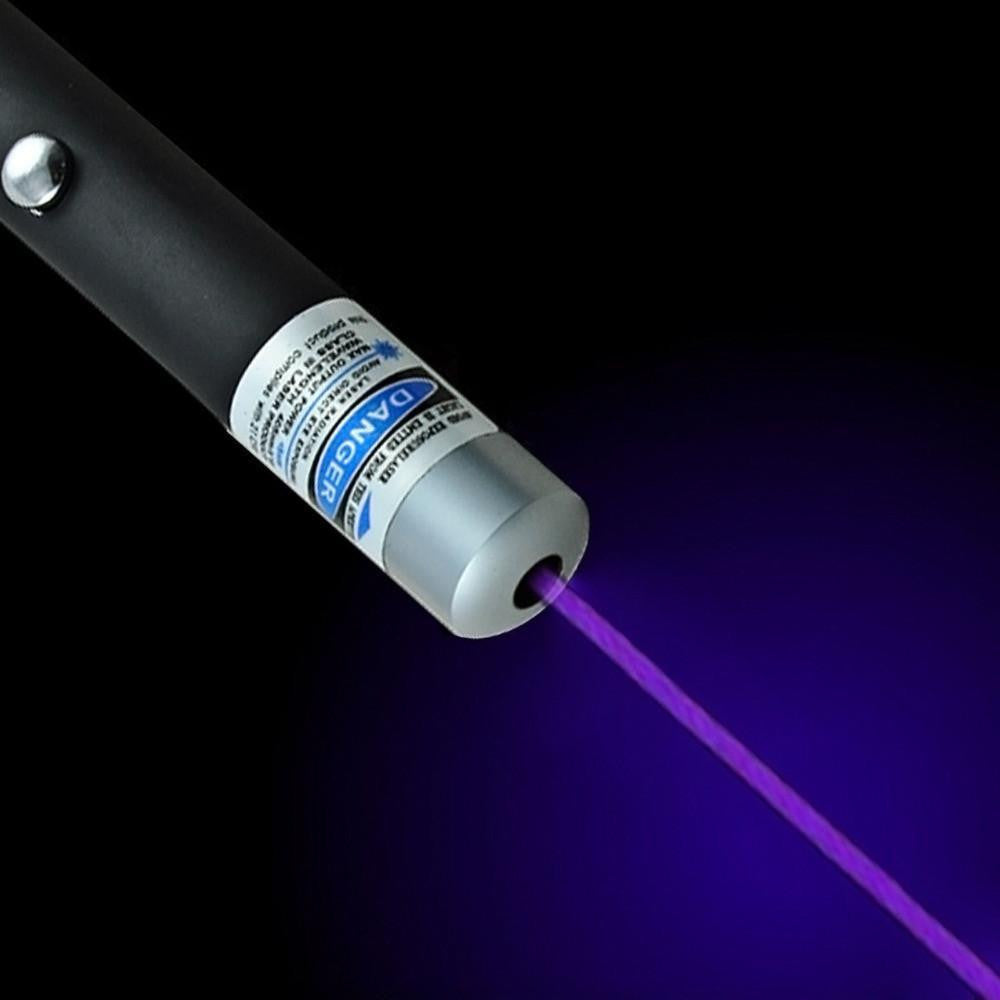 5mW Professional High Power Laser Pointer Pens Purple Lights