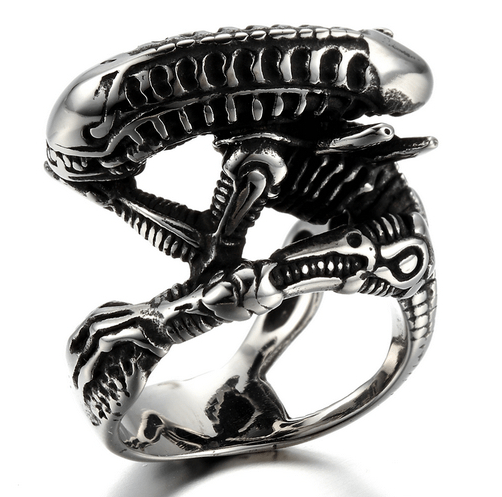 Alien Xenomorph Ring for Men 7 Men's Ring