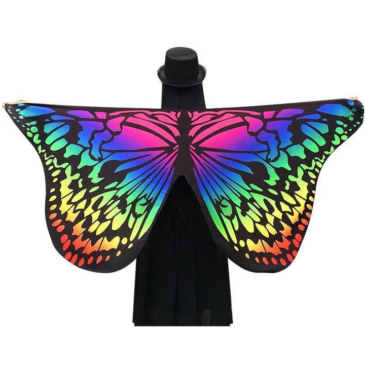 Butterfly Wings Beach Shawl Gradient Accessories