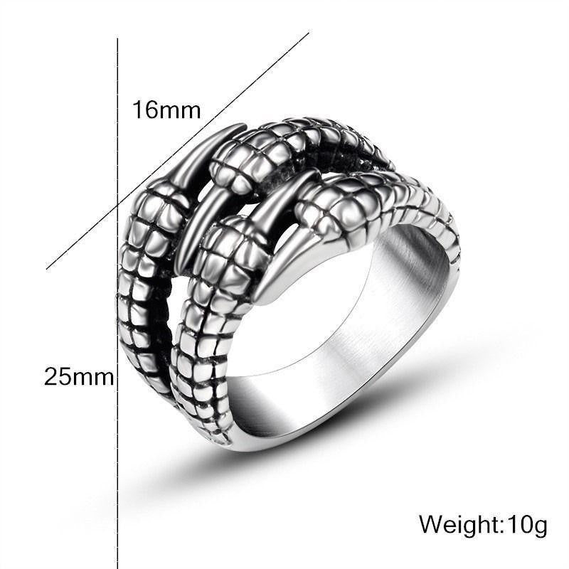 Dragon Claw Ring Men's Ring