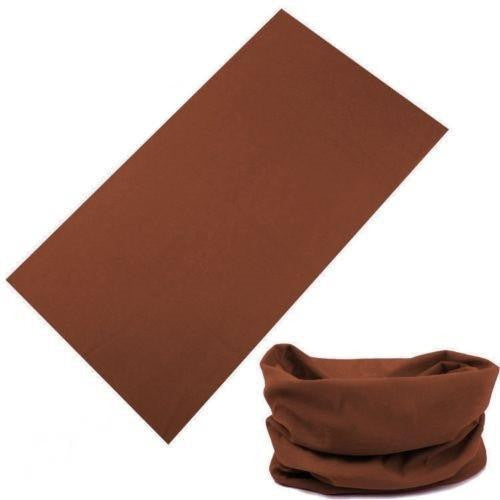 Elastic Seamless Multifunctional Bandana Brown Bandana