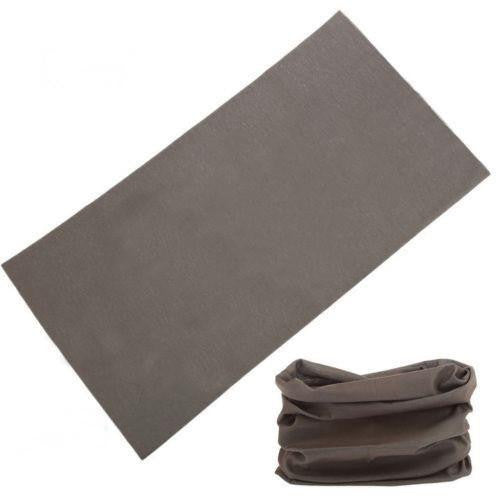 Elastic Seamless Multifunctional Bandana Gray Bandana