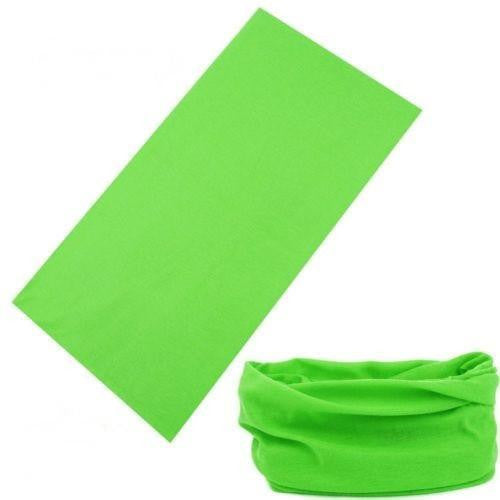 Elastic Seamless Multifunctional Bandana Green Bandana