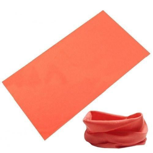 Elastic Seamless Multifunctional Bandana Orange Bandana