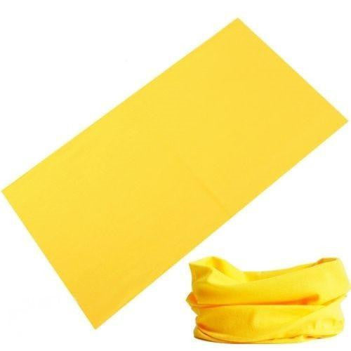 Elastic Seamless Multifunctional Bandana Yellow Bandana