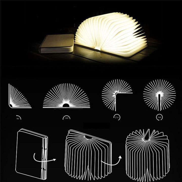 Explorer's Folding Book Lamp LED Lamp