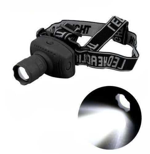 LED Waterproof Headlight With Zoom LED Headlight Headlamp