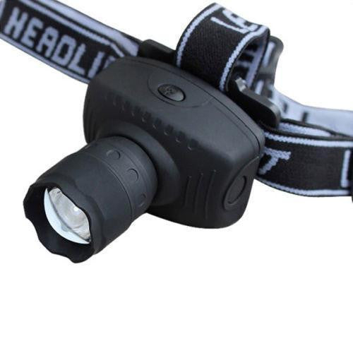 LED Waterproof Headlight With Zoom LED Headlight Headlamp