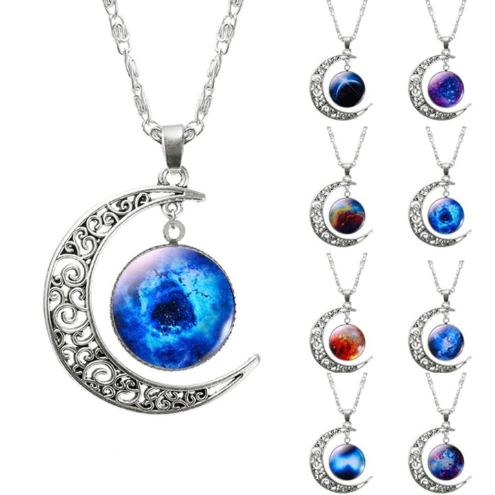 Moon Galaxy Necklace Necklaces