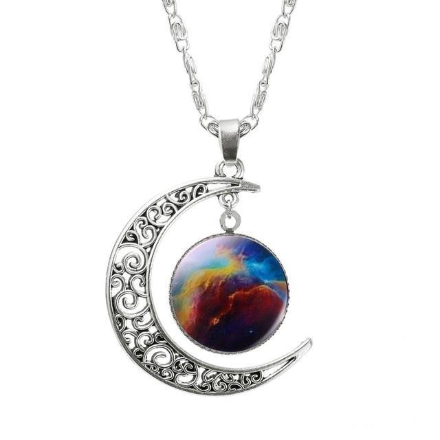 Moon Galaxy Necklace Style 1 Necklaces