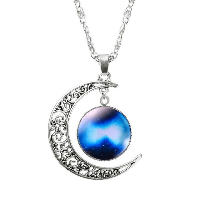 Moon Galaxy Necklace Style 5 Necklaces