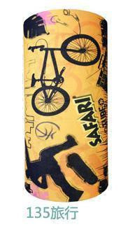 Multifunctional Seamless Bandana Safari Skateboard & Bike Bandana