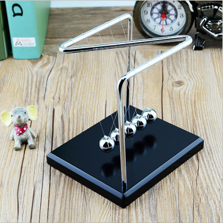 Newtons Cradle Steel Balls Z Style Pendulum Perpetual Motion