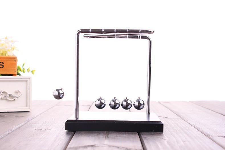 Newtons Cradle Steel Balls Z Style Pendulum Perpetual Motion