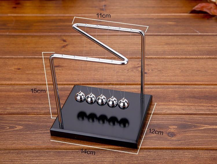 Newtons Cradle Steel Balls Z Style Pendulum Perpetual Motion