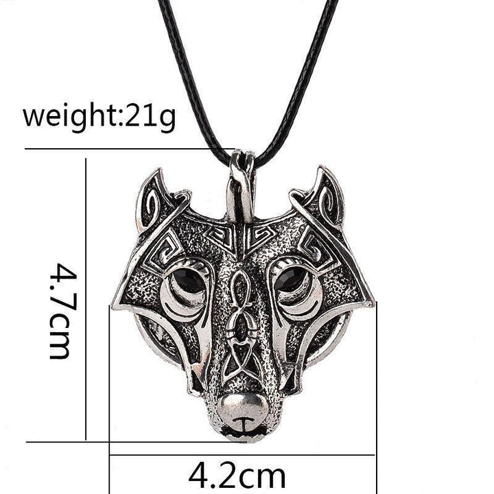 Norse Viking Wolf Pendant Necklace Necklaces