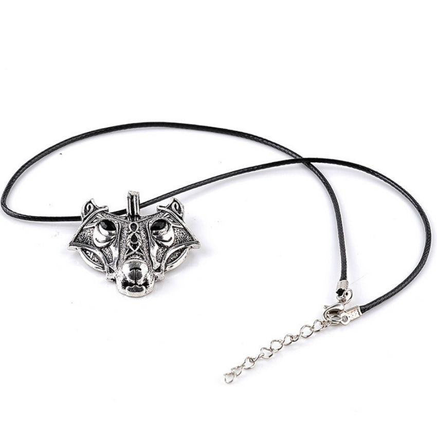 Norse Viking Wolf Pendant Necklace Necklaces