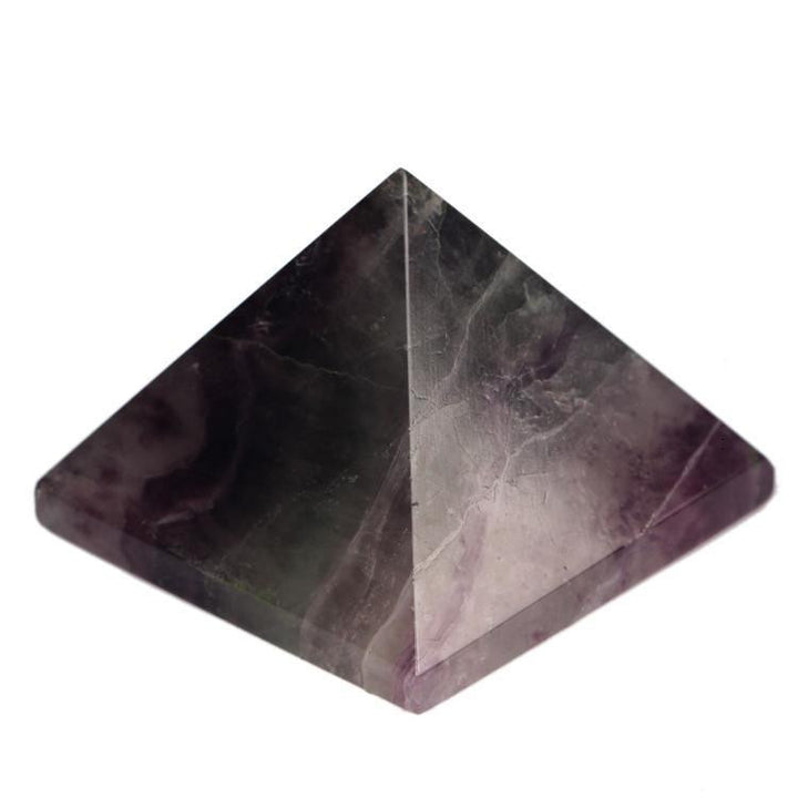 Reiki Charged Crystal Stone Pyramids Fluorite Pyramids