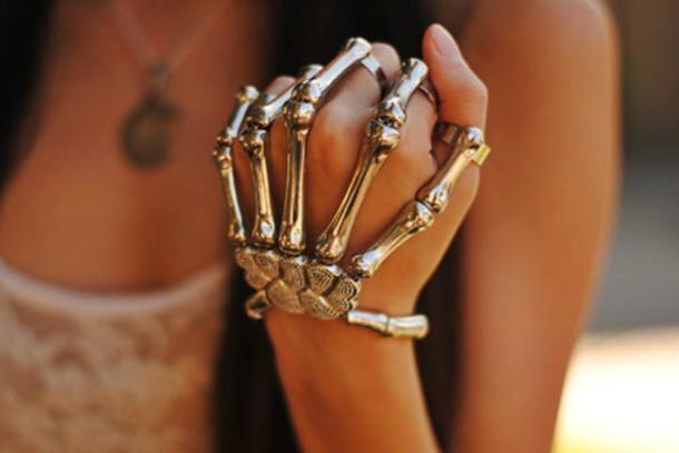 Skeleton Hand Bracelet Bracelets